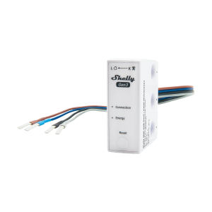 Shelly SH-3EM-63W-GEN3 Shelly 3EM-63W Gen3 - Medición trifásica con terminales de cableado - Incluye 3 pinzas