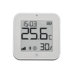 Shelly SH-BLU-HT-DISPLAY-ZB-W Shelly BLU H&T Display ZB Blanco - Sensor de humedad y temperatura - Pantalla de tinta
