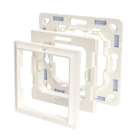 Shelly SH-BLU-WALL-ADAPTER-LEGRAND-4 Shelly Wall Adapter Legrand - Acopla micromódulos Shelly a marcos Legrand - Compatible con