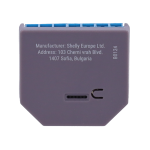 Shelly SH-EM-2X-50A Shelly EM + 2x 50A - Medición de 2 canales / 2x Pinzas 50A Incluida - Control de contactor