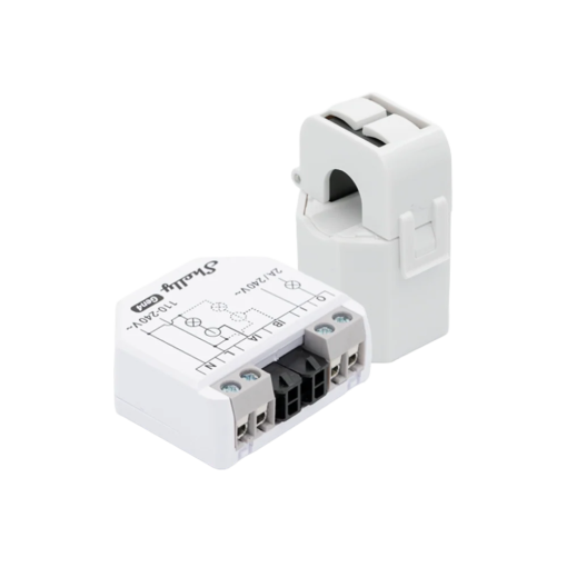 Shelly SH-EM-GEN4-50A Shelly EM Gen4 + 50A - Medición de 2 canales / Pinza 50A Incluida - Control de contactor