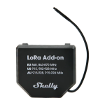 Shelly SH-LORA-ADDON Shelly LoRa Add-on - Conectividad LoRaWAN para distancias extremas - Compatible con Shelly Pro