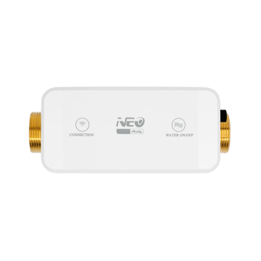 Shelly SH-NEO-SMART-VALVE Neo Smart Water Valve NAS-WV02W - Control remoto de apertura y cierre por App - Control de