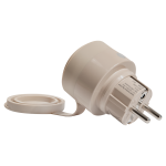 Shelly SH-OUTDOOR-PLUG-S-GEN3 Shelly Outdoor Plug S Gen3 - Enchufe inteligente / Uso exterior IP44 - Protección contra