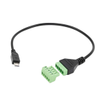 Shelly SH-PILL-MICROUSB-TERMINAL-ADDON Shelly Pill Micro USB Terminal AddOn - Expande pines lógicos a terminales físicos - Permite