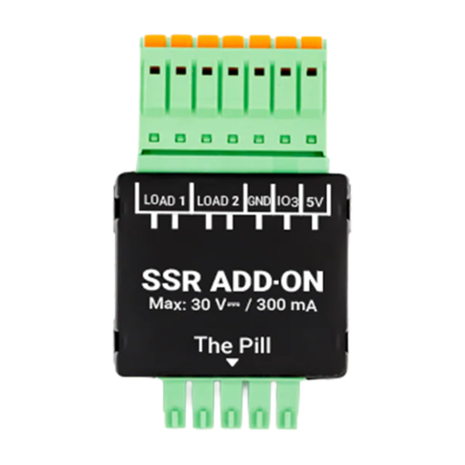 Shelly SH-PILL-SSR-ADDON Shelly Shelly SSR Add-on (Shelly Pill) - Conmutación silenciosa con relés estado sólido -