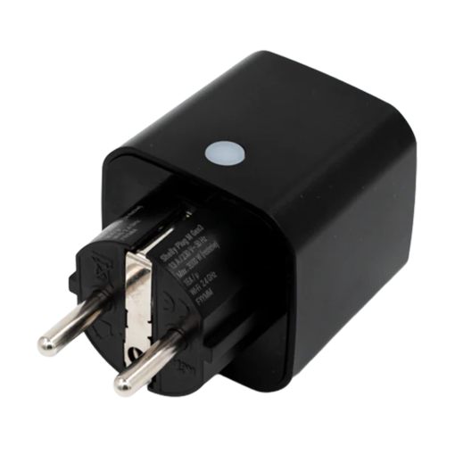 Shelly SH-PLUG-M-GEN3-B Shelly Plug M Gen3 (Negro) - Monitoreo preciso del consumo eléctrico - Protección contra