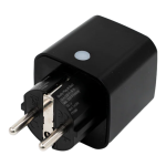 Shelly SH-PLUG-M-GEN3-B-X4 Shelly Plug M Gen3 (Negro) 4 Pcs - Monitoreo preciso del consumo eléctrico - Protección contra