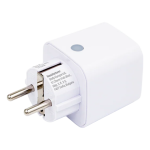 Shelly SH-PLUG-M-GEN3-W Shelly Plug M Gen3 (Blanco) - Monitoreo preciso del consumo eléctrico - Protección contra