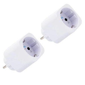 Shelly SH-PLUG-M-GEN3-W-X2 Shelly Plug M Gen3 (Blanco) 2 Pcs - Monitoreo preciso del consumo eléctrico - Protección