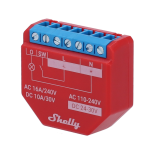 Shelly SH-PLUS-1PM Relé Shelly Plus 1PM - Controlador Inteligente - Relé de 1 canal / Medición de Consumo - WiFi