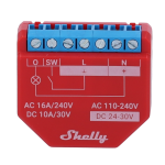 Shelly SH-PLUS-1PM Relé Shelly Plus 1PM - Controlador Inteligente - Relé de 1 canal / Medición de Consumo - WiFi