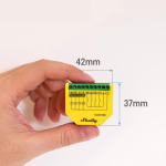 Shelly SH-PLUS-RGBW-PM Shelly Plus RGBW PM - Control de tiras LED RGBW - Admite RGBW / 4 canales de blanco