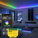Shelly SH-PLUS-RGBW-PM Shelly Plus RGBW PM - Control de tiras LED RGBW - Admite RGBW / 4 canales de blanco