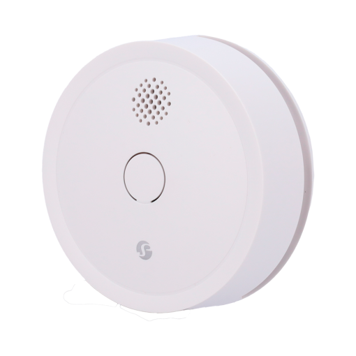 Shelly SH-PLUS-SMOKE-ALARM Shelly Plus Smoke Alarm - Sensor fotoeléctrico de detección de humo - Alarma sonora de 85 dB