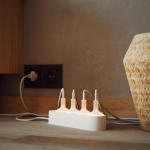 Shelly SH-POWER-STRIP-4-GEN4-W Shelly Power Strip 4 Gen4 (White) - Regleta inteligente con 4 tomas independientes -