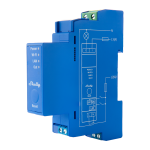 Shelly SH-PRO-1 Relé Shelly Pro 1 - Controlador Inteligente Carril DIN - Relé de 1 canal Independiente /