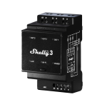Shelly SH-PRO-3 Relé Shelly Pro 3 - Controlador Inteligente Carril DIN - Relé de 3 canales Independientes /