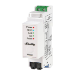 Shelly SH-PRO-EM-50 Shelly PRO EM - 50 - Medición de 2 canales / 2 x Pinza 50A Incluida - Contactor mediante