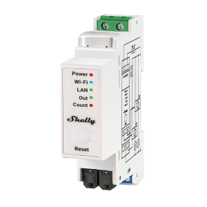 Shelly SH-PRO-EM-50 Shelly PRO EM - 50 - Medición de 2 canales / 2 x Pinza 50A Incluida - Contactor mediante