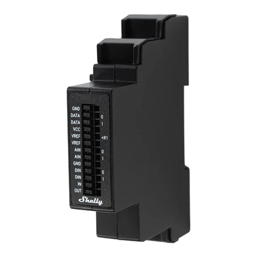 Shelly SH-PRO-SENSOR-ADDON Shelly Pro Sensor Add-on - Conecta hasta 5 sensores de temperatura DS18B20 - Soporta sensor de
