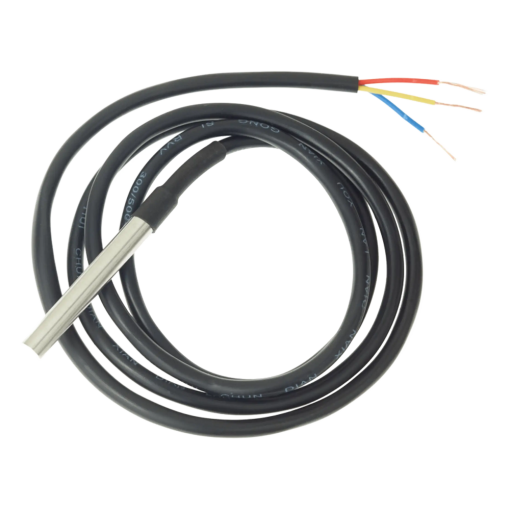 Shelly SH-SENSOR-DS18B20-1M Shelly Temperature sensor DS18B20 (1 meter) - Medición precisa de temperatura de -55°C a +125°