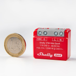 Shelly SH-SL-1PM-MINI-GEN4 Relé Shelly 1PM Mini Gen4 - Controlador Inteligente - Relé de 1 canal / Medición de Consumo -