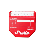 Shelly SH-SL-WAVE-1PM Relé Shelly Wave 1PM - Controlador Inteligente - Relé de 1 canal / Medición de Consumo -