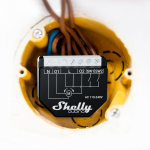 Shelly SH-SL-WAVE-SHUTTER Relé Shelly Wave Shutter - Controlador de persianas / toldos - Relé de 2 canales
