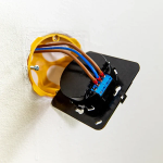 Shelly SH-WALL-DISPLAY-B-BLUHT-B Shelly Wall Display Negro + BLU H&T Negro - Pantalla táctil capacitiva de 4" a color