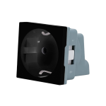 Shelly SH-WALL-DISPLAY-SOCKET-B Shelly Socket for Wall Display Stand Black - Módulo de alimentación para uso en sobremesa -
