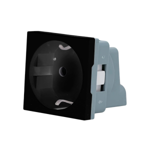 Shelly SH-WALL-DISPLAY-SOCKET-B Shelly Socket for Wall Display Stand Black - Módulo de alimentación para uso en sobremesa -