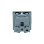 Shelly SH-WALL-DISPLAY-SOCKET-B Shelly Socket for Wall Display Stand Black - Módulo de alimentación para uso en sobremesa -