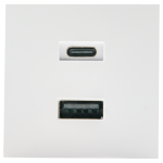 Shelly SH-WALL-DISPLAY-USB-W Shelly USB charger for Wall Display Stand White - Alimentación estable para Shelly Wall