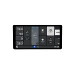 Shelly SH-WALL-DISPLAY-X2I-B Shelly Wall Display X2 Negro - Pantalla táctil 6,95" a color para control - Capacidad del