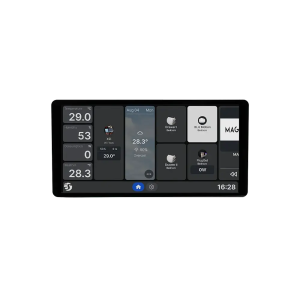 Shelly SH-WALL-DISPLAY-X2I-B Shelly Wall Display X2 Negro - Pantalla táctil 6,95" a color para control - Capacidad del