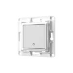 Shelly SH-WALL-SWITCH-1-W Shelly Wall Switch 1 - Pulsador único para control de un canal - Compatible Shelly Plus i4