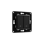 Shelly SH-WALL-SWITCH-2-B Shelly Wall Switch 2 - Doble pulsador para control de dos canales - Compatible Shelly Plus i4