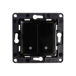 Shelly SH-WALL-SWITCH-2-B Shelly Wall Switch 2 - Doble pulsador para control de dos canales - Compatible Shelly Plus i4