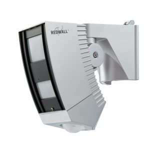 OPTEX SIP-404-5 Detector PIR exterior serie Redwall-V 40 x 4 metros con zona inferior independiente de 6 x 9 metros con avanzado algorit