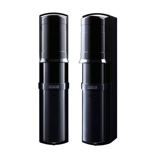 OPTEX SL-200TNR Barrera de infrarrojos de doble haz autoalimentadas de 60 metros de 1 canal