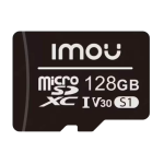 Imou ST2-128-S1-IMOU Tarjeta microSD Imou - Capacidad 128 GB - Clase 10 | Velocidad R/W: 95/38 MB/s - Ciclos E/P: