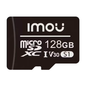 Imou ST2-128-S1-IMOU Tarjeta microSD Imou - Capacidad 128 GB - Clase 10 | Velocidad R/W: 95/38 MB/s - Ciclos E/P: