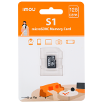 Imou ST2-128-S1-IMOU Tarjeta microSD Imou - Capacidad 128 GB - Clase 10 | Velocidad R/W: 95/38 MB/s - Ciclos E/P: