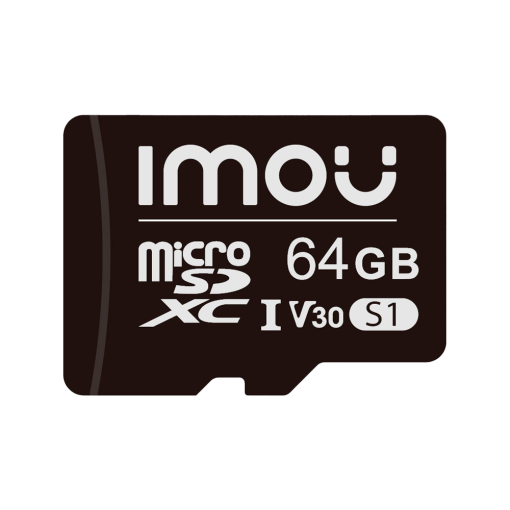 Imou ST2-64-S1-IMOU Tarjeta microSD Imou - Capacidad 64 GB - Clase 10 | Velocidad R/W: 95/38 MB/s - Ciclos E/P: