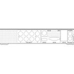 TVT TD-2108NS-HP-H Grabador DVR 5en1 8CH 8MP + 8IP 8MP E/S Audio 1HDD TVT