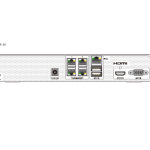 TVT TD-3004H1-4P-B1 Grabador NVR IP 4CH 6MP 4PoE VCA LPR NAT QR 1HDD 40/64 Mbps