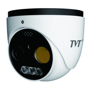 TVT TD-5525E1-VT1(3/PE) Cámara térmica Dual Turret IP Lente térmico de 3.2mm y Lente Óptico de 4mm