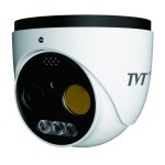 TVT TD-5525E1-VT1(7/PE) Cámara térmica Dual Turret IP Lente térmico de 7mm y Lente Óptico de 8mm