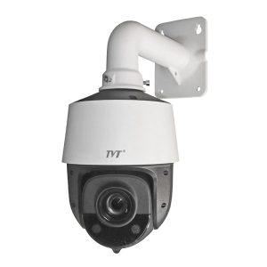 TVT TD-8443IS2N(PE/25M/AR16) Cámara PTZ IP 4MP 4" 4.8-120mm 2.0um 25X VCA Perímetro NDAA IR160m Starlight IP66 IK10 E/S Alarma Audio MIC
